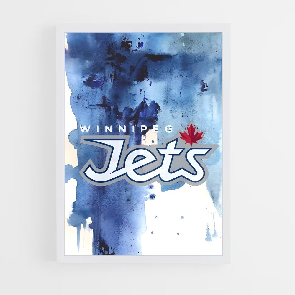 Poster La Glace de Winnipeg – affiche Hockey sur glace (vue 3)